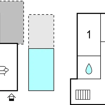 In With Outdoor Swimming Pool Semesterbostad *